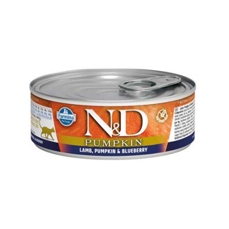 N&D Cat Lamb Pumpkin & Blueberry Храна за Котки 80g