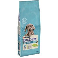 Dog Chow Large Breed Puppy Храна за Кученца с Пуешко 14 kg