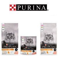 Pro Plan Elegant Hairball Control Храна за Котки със Сьомга