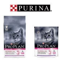 Pro Plan Optirenal Delicate Храна за Котки с Пуйка