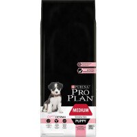 Pro Plan Medium Puppy Optiderma Храна за Кученца със Сьомга 12 kg