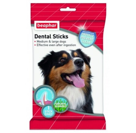 Пръчици Beaphar Dental Sticks Medium and Large 182 g