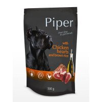 Piper Adult Пауч за Кучета с Пилешки Сърца 500 g