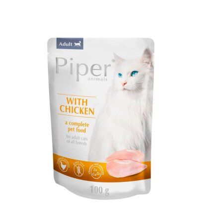 Piper Adult Пауч за Котки с Пиле 100 g