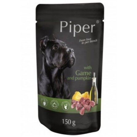 Piper Adult Пауч за Кучета с Дивеч и Тиква 150 g