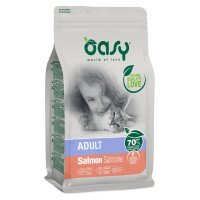 Oasy Cat Adult Salmon храна за котки със Сьомга 1.5 kg