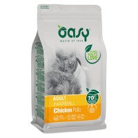 Oasy Cat Adult Chicken Hairboll Храна за Котки с Пиле 1.5 kg