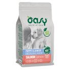 Oasy Salmon Monoprotein Puppy Junior Храна за Кучета със Сьомга 12 kg