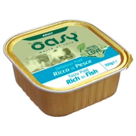 Oasy Adult Пастет за Кучета с Риба 150 g