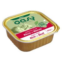 Oasy Adult Пастет за Котки с Вкус на Говеждо 100 гр