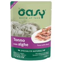 Oasy Specialita Naturali Пауч за Котка с Вкус на Риба Тон и Водорасли 70 g