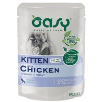 Oasy Bocconcini Пауч за Малки Котенца с Пиле 12 бр