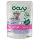 Oasy Bocconcini Пауч за Кастрирани Котки със Сьомга 12 бр