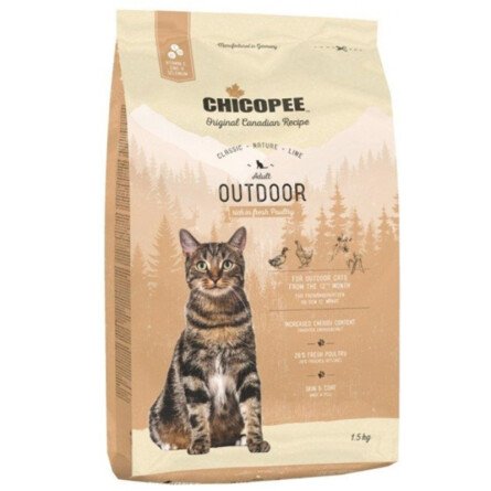 Chicopee Classic Nature Храна за Котки със Свежо Птиче Месо 1.5 kg