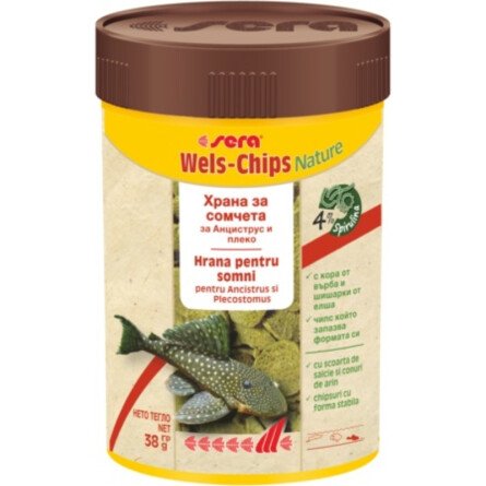 Sera Wels-Chips Nature Храна за Придънни Риби
