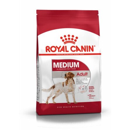Royal Canin Medium Adult Храна за Кучета в Зряла Възраст от Средни Породи 4кг