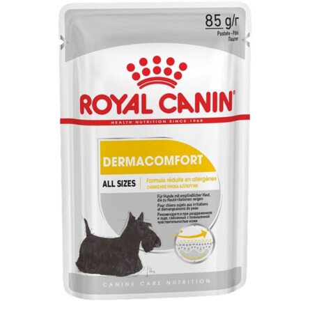 Royal Canin Dermacomfort All Sizes Pouch Пауч за Кучета за Здрава Кожа и Козина 12бр
