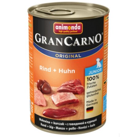 GranCarno Adult Храна за Кучета с Говеждо и Пиле