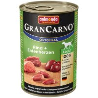 GranCarno Adult Храна за Кучета с Говеждо и Патешки Сърца