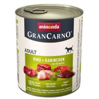 GranCarno Plus Храна за Кучета със Заек и Билки