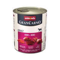 GranCarno Adult Храна за Кучета с Говеждо и Сърца