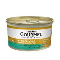 Gourmet Gold Храна за Котки с Заек и Дроб 85 g