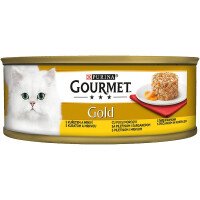 Gourmet Gold Храна за Котки с Пиле и Морков 85 g