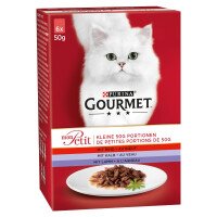 Gourmet Mon Petit Храна за Котки с Месо 6 х 50 g