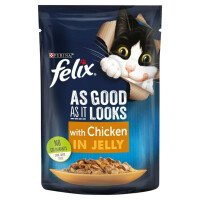 Felix Sensations Adult Pouch Храна за Котки с Пиле 100 g