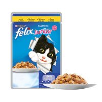 Felix Fantastic Kitten Pouch Храна за Котенца с Пилешко 100 g