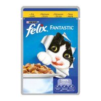 Felix Fantastic Pouch Храна за Котки с Пиле 100 g