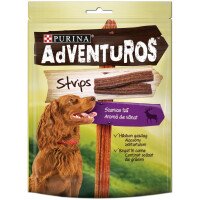 Adventuros Strips Лакомство за Кучета с Еленско 90 g