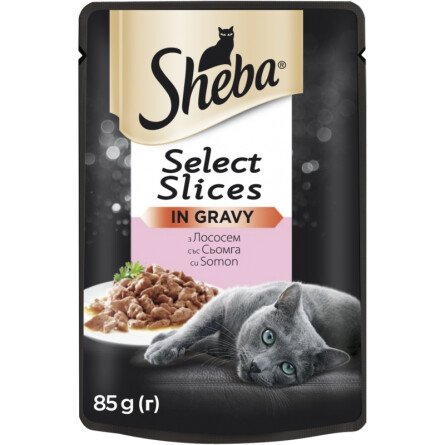 Sheba Pouch Salmon Храна за Котки със Сьомга 85 g