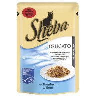 Sheba Pouch Tuna in Jelly Храна за Котки с Риба тон в Желе 85 g