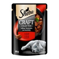 Sheba Craft Pouch Храна за Котки с Говеждо 85 g