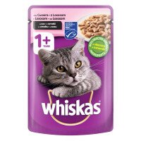 Whiskas Pouch Храна за Котки със Сьомга 100 g