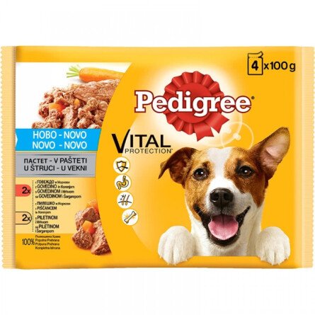 Pedigree Пастет за Кучета с Говеждо и Моркови 100 g