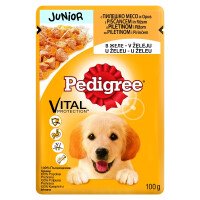 Pedigree Pouch Junior Храна за Кученца с Пилешко и Ориз 100гр