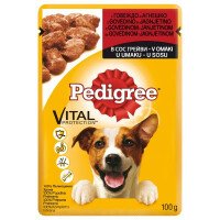 Pedigree Pouch Храна за Кучета с Говеждо и Агнешко 100гр