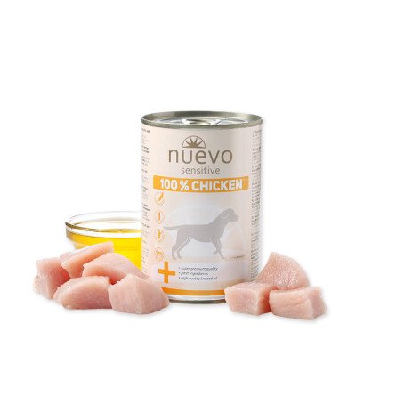 NUEVO Sensitive Храна за Кучета с Пилешко