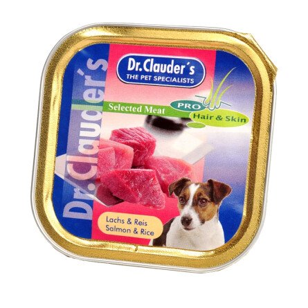 Selected Meat Pro Hair and Skin Храна за Кучета със Сьомга и Ориз 100 гр