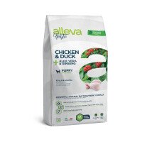 Alleva Holistic (Puppy Maxi) Chicken & Duck + Aloe Vera & Ginseng Храна за Кученца с Пилешко и Патешко