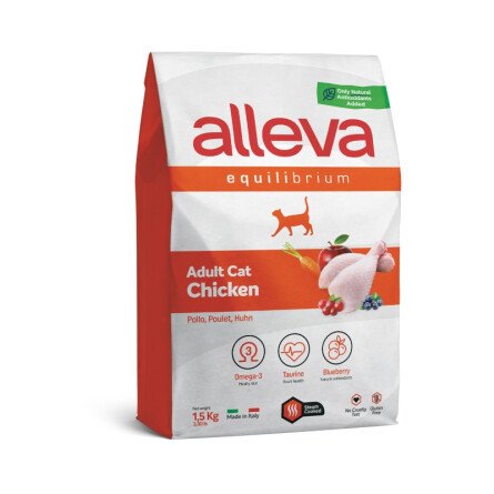 Alleva Equilibrium Chicken (Adult Cat) Храна за Котка с Пилешко