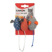 Camon Играчка за Котки Цветни Мишки с Catnip