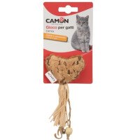 Camon Играчка за Котки Сърце със Звънче и Catnip