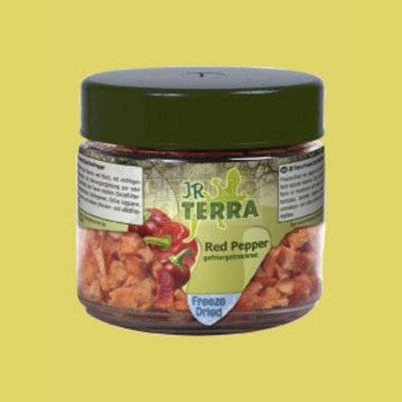 JR Terra Храна за Влечуги - Червени Чушки 10гр