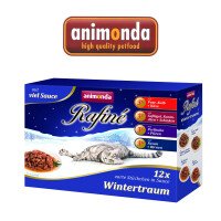 Храна за Котки Animondа Rafine Winter Pouch 12 х 100 g