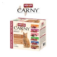 Carny Pouch Adult Храна за Котки Multipack