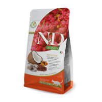 N&D Skin Coat Quinoa & Herring Храна за Котки