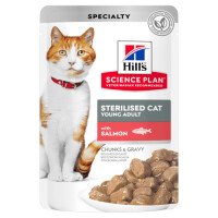 Hill's Science Plan Feline Sterilised Cat Young Adult Храна за Котки 12х85 g
